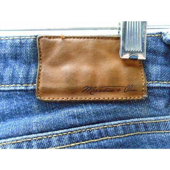 Martin + Osa Women's Y2K Classic Straight Jeans Low Rise Retro Denim 26 Long - Picture 4 of 8